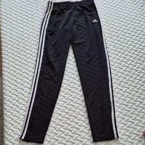 Adidas Women's Black Sporty Pants Size S Nice Long Length